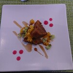 BALInese Restaurant BUNGA LOTUS - デザート 自家製パンプキンケーキ ～パームシュガーソース～