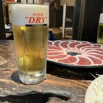 鳥名子 - 生ビール