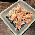 鳥名子 - お通し　軟骨