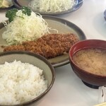 とんかつ 末吉 - ロースカツ定食