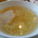 オークラチャイニーズレストラン 桃里 - おすすめランチセット2,300円からスープ