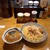 清麺 常藤 - 料理写真:梅つけめん並盛と味玉