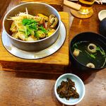 釜めし菜時記 さき亭 - 釜めし菜時記 さき亭 コースの釜めし