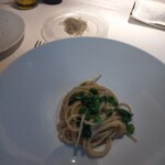 PONTE VECCHIO - 生シラスと菜の花のオイルスパゲッティ