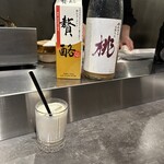 Nose to Tail - 鳳凰美田 桃のリキュールと飲むヨーグルト