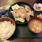 ほっとして ざわ - 山賊焼定食