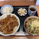 Sobadokoro Touan - 豚丼（そば付）