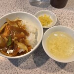 まんみ - 半カレー飯