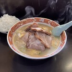 Ramen Tonton - しお、チャーシュー、小ライス