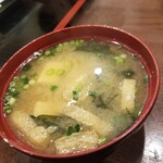 ろばた仁 - 豆腐の味噌汁‼️