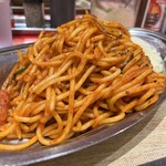 スパゲッティーのパンチョ - ▪️ナポリタンメガ盛(600g)¥890
　※並400g、大盛り500g、メガ600g迄
　　セレクト可能
▪️ミートボール¥240
　※キャッシュレス決済可