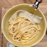 手打ちうどん 上を向いて - 