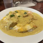 ブラウニー - ■ミルクチキンカレーオムごはん¥1,000