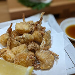 酒処 さくらがわ - 揚げ物カテゴリーから姫わたりがに唐揚げ♪