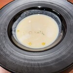 ステーキ&グリル 万葉 - ポタージュスープ