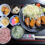 ニカク食堂 - 伊賀豚トンテキ定食