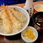 和食さと - 天丼セット