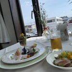 JiProign - 春めいたウエルシアを食卓に借景して^_^