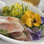 JiProign - 生の菜の花の香りと味が効いたおつまみ