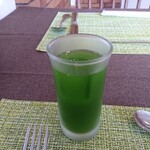 BALInese Restaurant BUNGA LOTUS - ウェルカムドリンク ほうれん草の健康茶