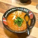 元祖トマトラーメンと辛麺と元祖トマトもつ鍋 三味 - 