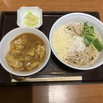 蕎麦 吉祥 翁 - カレー丼セット