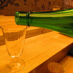 鮨処 凜 - 香川県　川鶴酒造　讃岐くらうでぃ　　　　グラス　１３００円　【２０２４年３月】