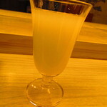 鮨処 凜 - 栃木県　仙禽酒造　雪だるま　うすにごり　グラス　１０００円　【２０２４年３月】