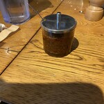 海老丸らーめん - 海老ラー油