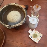 そばきり 日曜庵 - そばがき