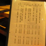 鮨処 凜 - ドリンクメニュー　3　【２０２４年３月】