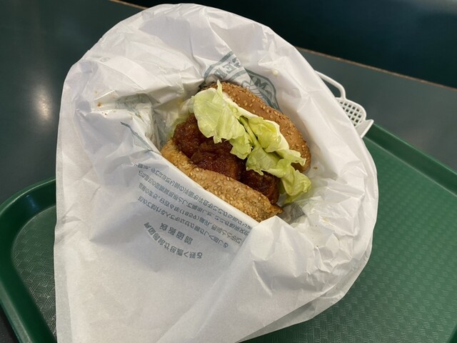 チャイチキバーガー