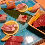 Sushi Shima Izakaya Jigoro Ishigaki - お造り盛合せ税込1137円