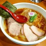 とら食堂 - ワンタン麺（醤油）1100円