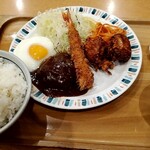 銀めし さちのや食堂 青戸店 - ボリュームまんぷく定食