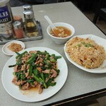 中華や - 肉ニライタメ・チャーハン
