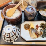 おひつ膳 田んぼ - 昼おひつ膳定食サバ味噌