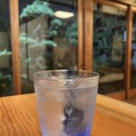 癒しの館　蕎麦処　仙酔庵 - 中庭を見ながら黒霧でまったり