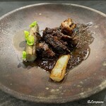 カーサ・デル・チーボ - 馬のテールの赤ワイン煮込み