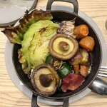 ポワン・エ・リーニュ 東京ミッドタウン八重洲店 - 野菜の盛り合わせ