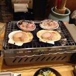 潤和 - 浜焼きの一部です♪♪焼き方もわかりやすくパウチしてあり楽しみながら、熱々でお食事出来ます☆