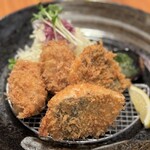 酒肴 新屋敷 - アジ・焼メンチ