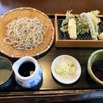 Ishi hara - 野菜天ぷら蕎麦