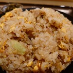 Wafuu Hoiko Rosemmon Tendashiya - 焼き目が好みの濃い味チャーハン。