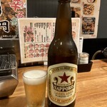 Sutando Hattori - 瓶ビール（380円＋税）
