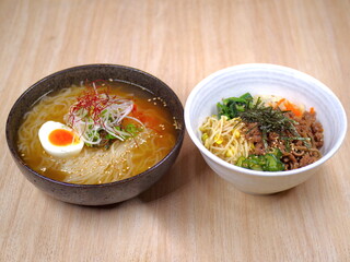 h Yakiniku Kikuyasu - 冷麺セット