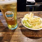 地鶏庵 グリーンロード店 - ビアボール