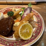 マタギ亭 - サービスランチ 1300円