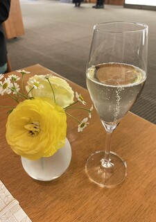 軽井沢ホテルブレストンコート - 会場に入る前に