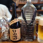 もつ焼 まるい - 生ビールと芋焼酎竹山源酔